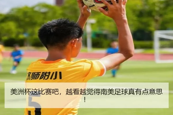 美洲杯这比赛吧，越看越觉得南美足球真有点意思！（kaiyun）
